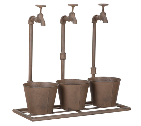 Vaza industry triple cm 49x19x48