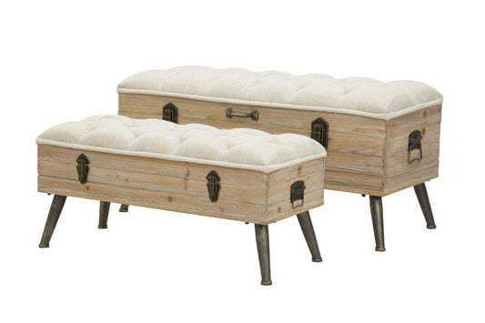 Puff sa ostavom tirana couple cm 102x43,5x49,5 - 82x36x37