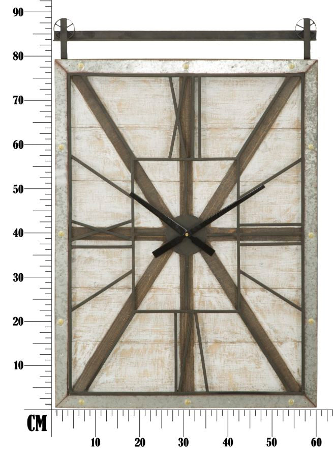 Zidni sat zapad cm 60x4x89