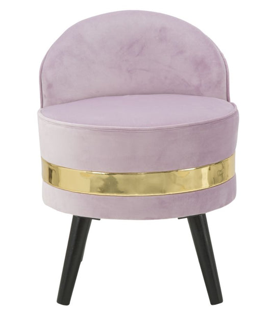Mala stolica Paris rose cm ø 45x62