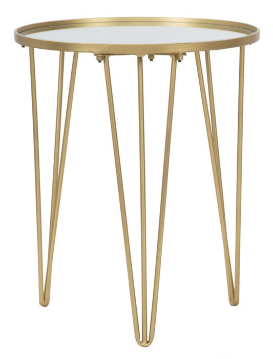Coffee table glam gold-ogledalo cm ø 40x49