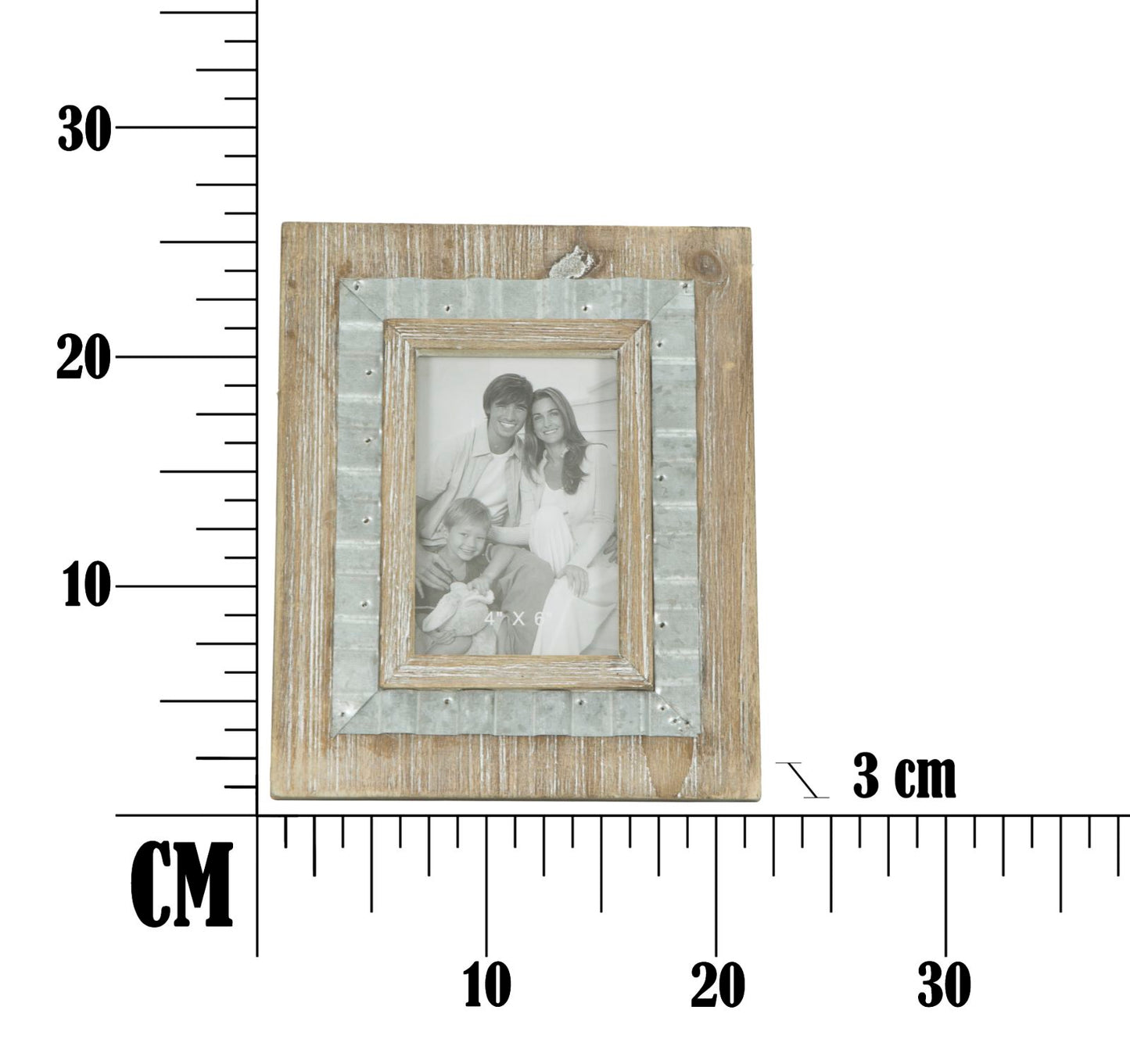 Okvir za fotografije BELLAMY 26,5x21,5x3 cm
