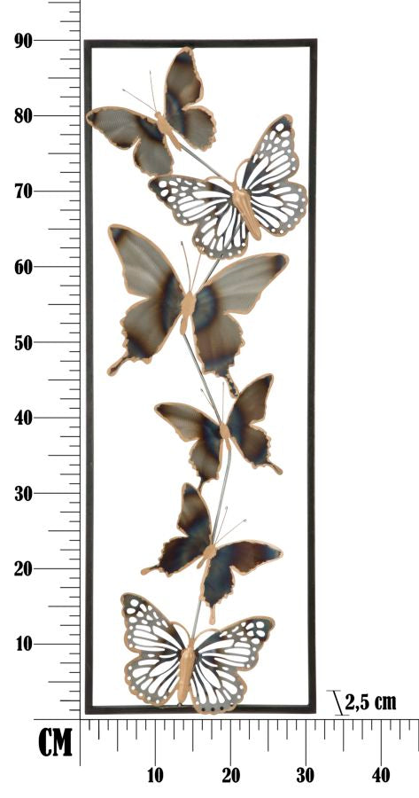 Zidni ukras JAZMINE 90x31x2,5 cm