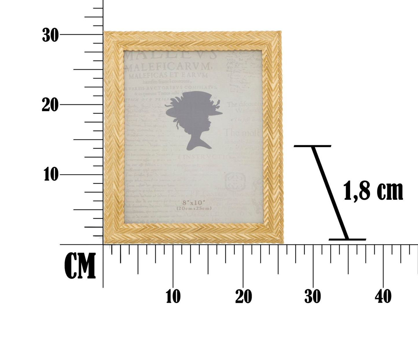 Okvir za foto stick glam cm 25,3x1,8x30,5 (unutrašnja veličina cm 20x25)