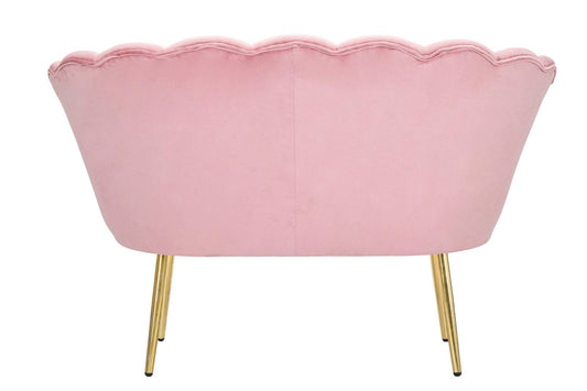 Sofa Vienna roza cm 130x74x84