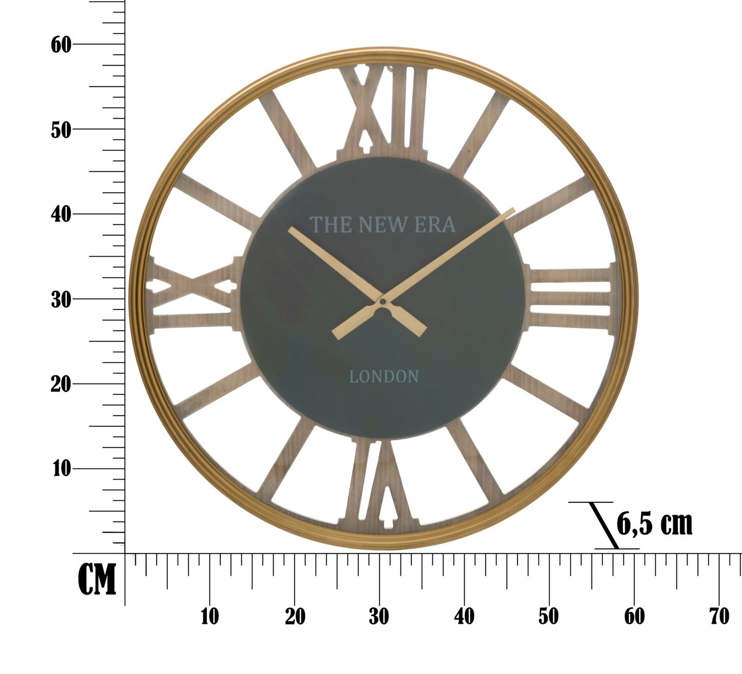 Zidni sat new era cm ø 60x6,5