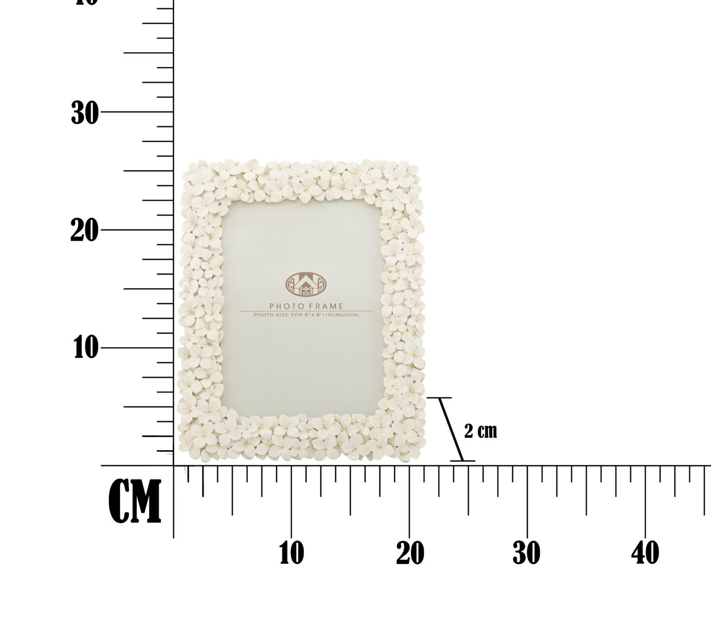Okvir za fotografije floty glam cm 21,5x2x26,5 (misura interna cm 15x20)