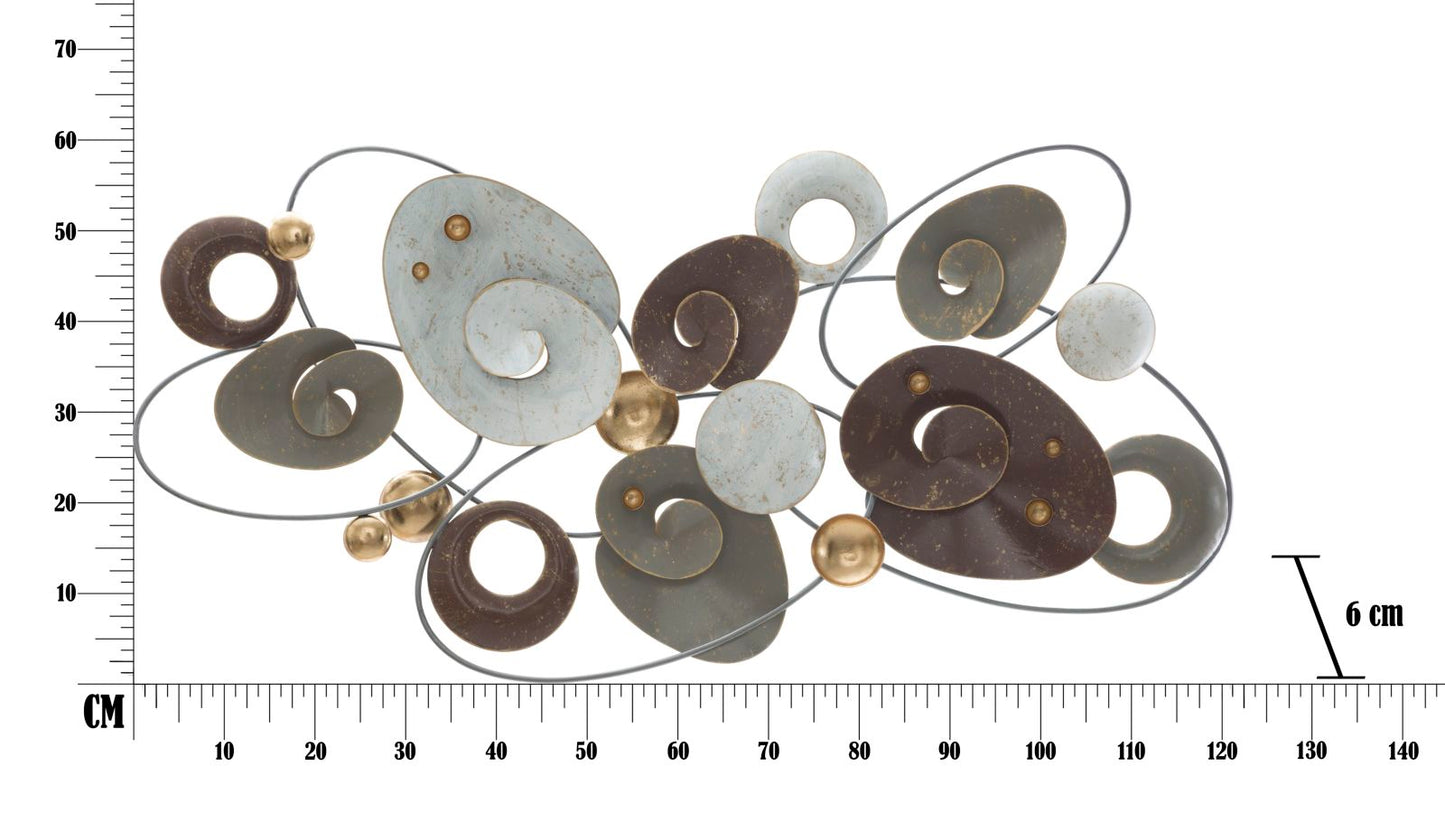 Metalni panel planet cm 120x6x58