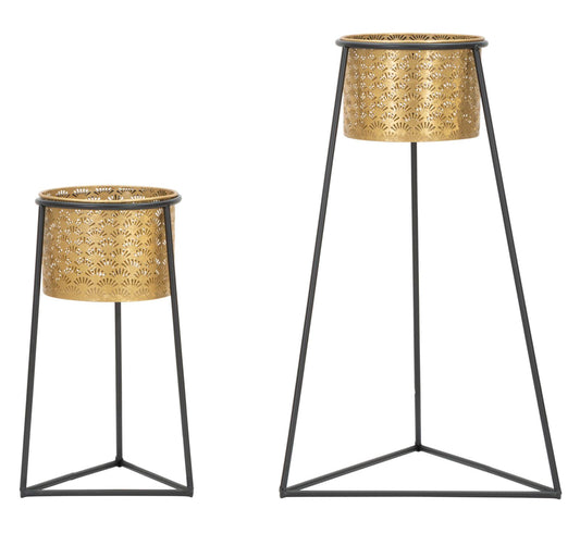 Držač za cvijeće par glax cm ø 43x36x70-27x23x45