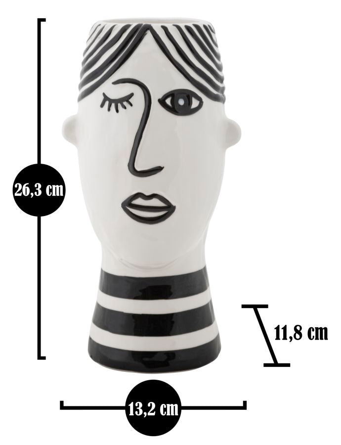 Vaza LUCA 26,3x13,2x11,8 cm