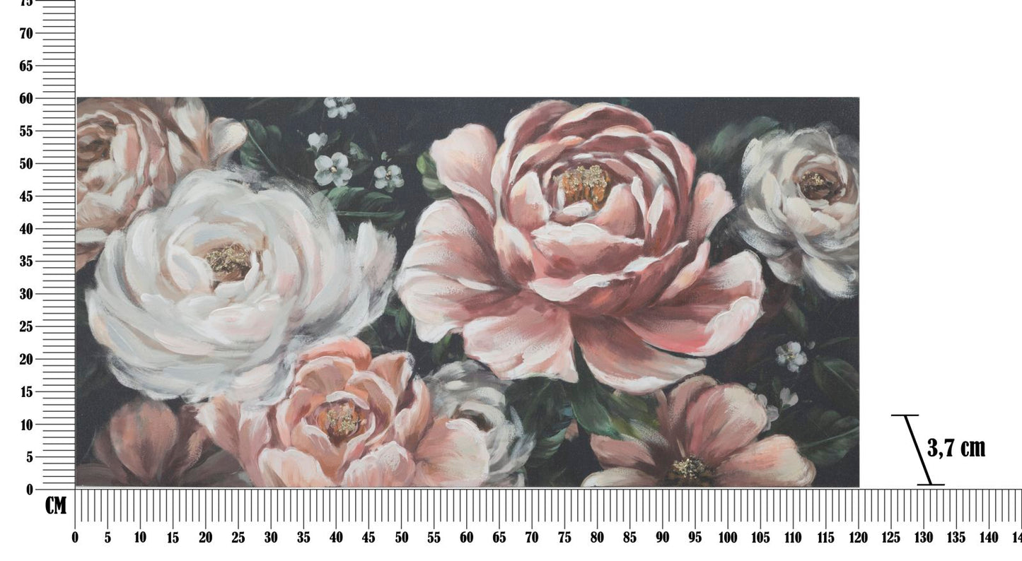 Slika crvena flowy -b- cm 120x3, 7x60