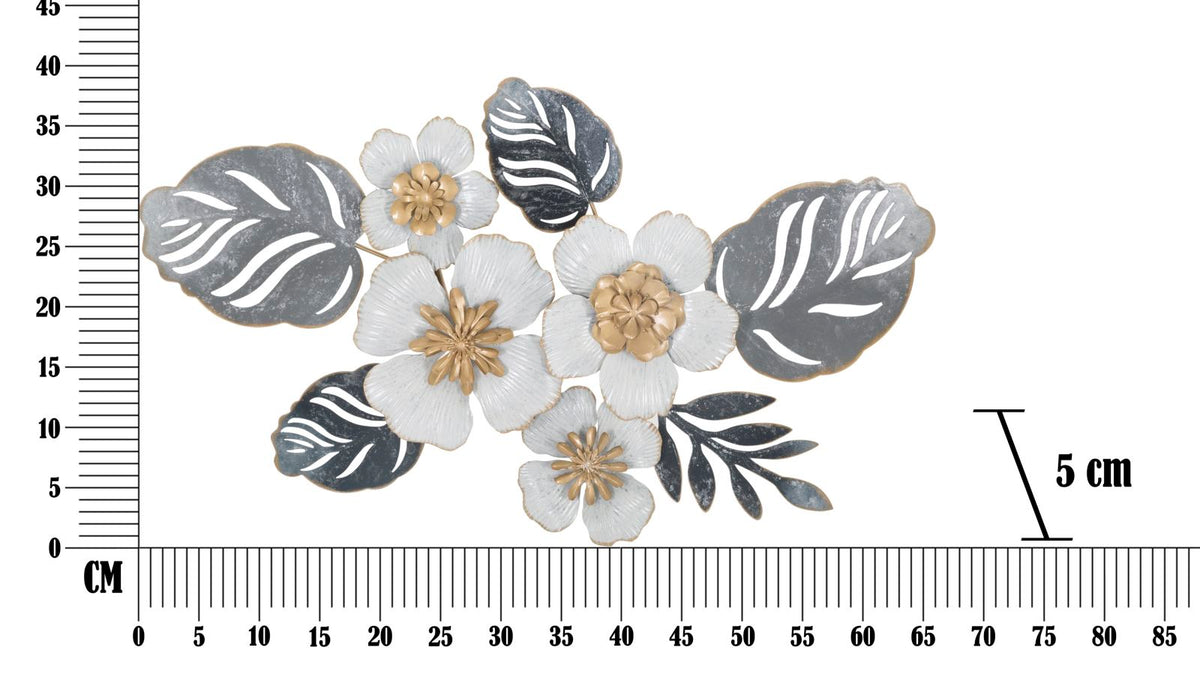 Zidni metalni panel flot -b- cm 66x5x39