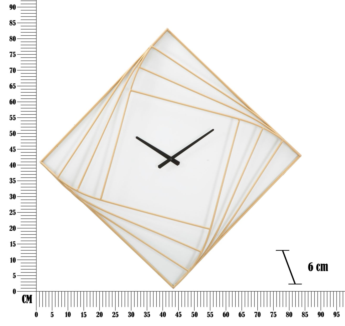 Zidni sat AUSTYN 85x85x6 cm