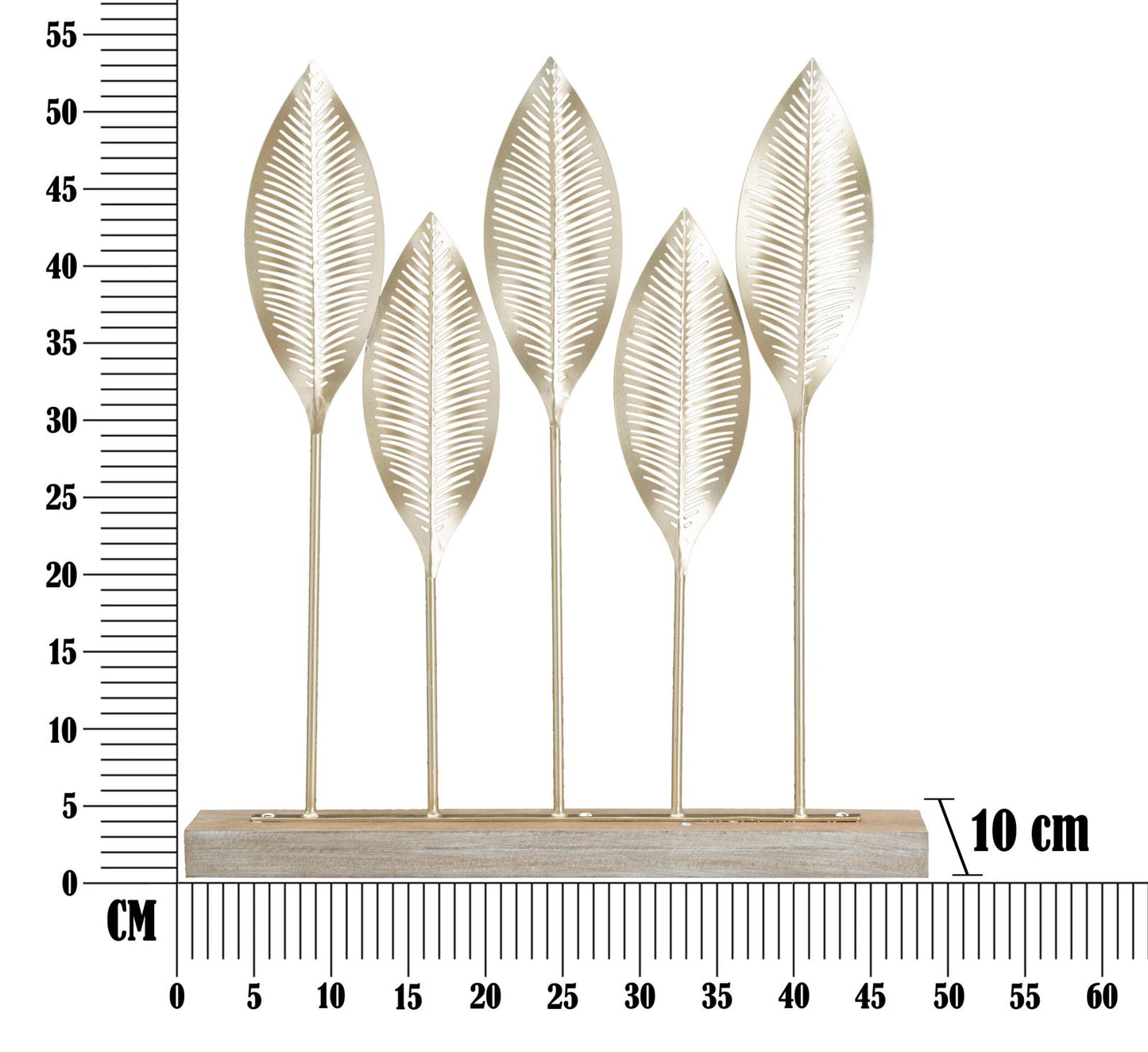 Skulptura lista za strijelac cm 47x10x52,5