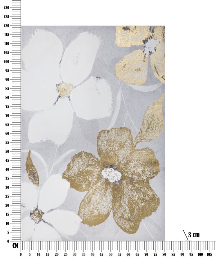 Slika flowery cm 80x3x120