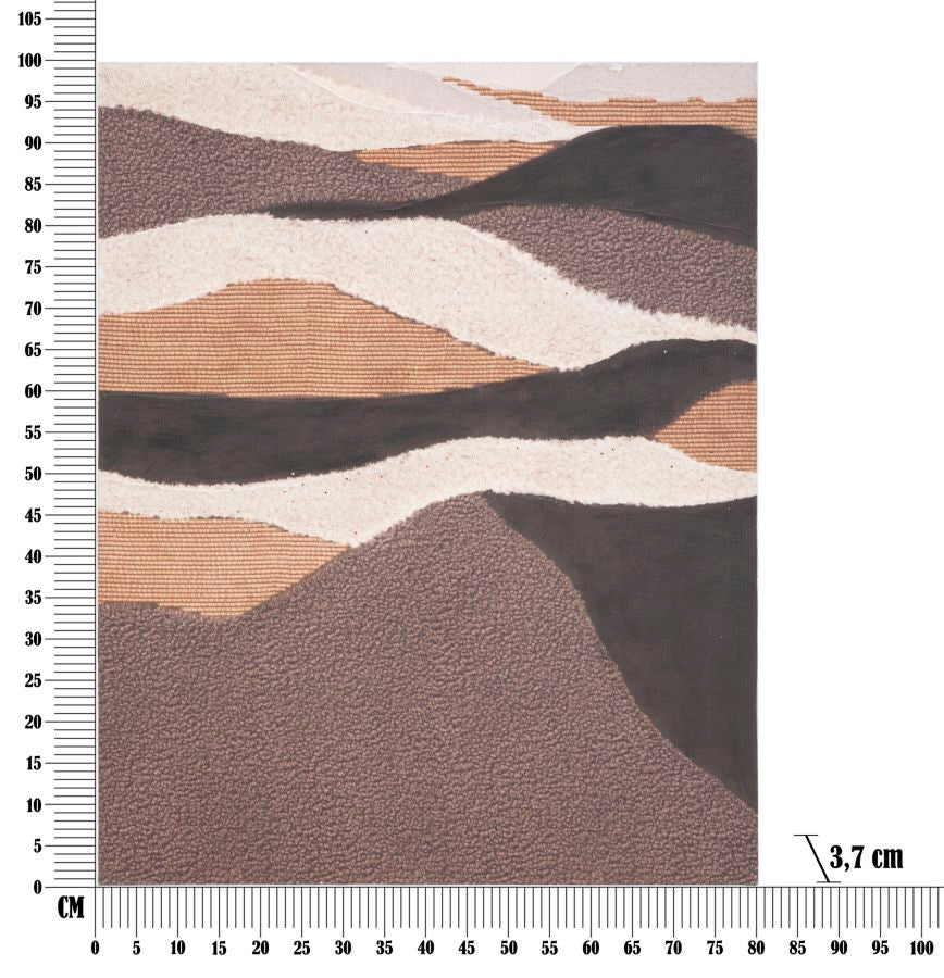Zidna slika CARTER 100x80x3,7 cm