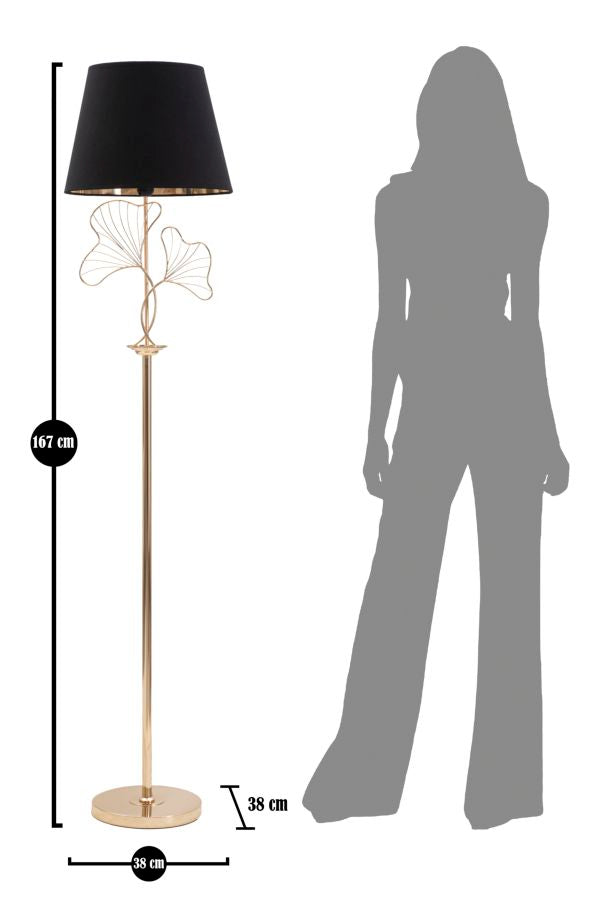 Podna lampa SAGE 167x38x38 cm