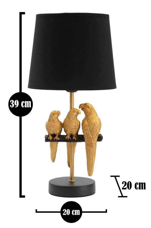 Stolna lampa CLARISSA 39x20x20 cm