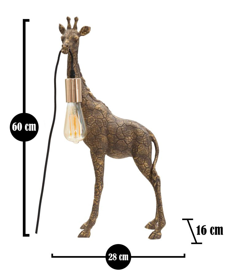 Stolna lampa LILAH 60x28x16 cm