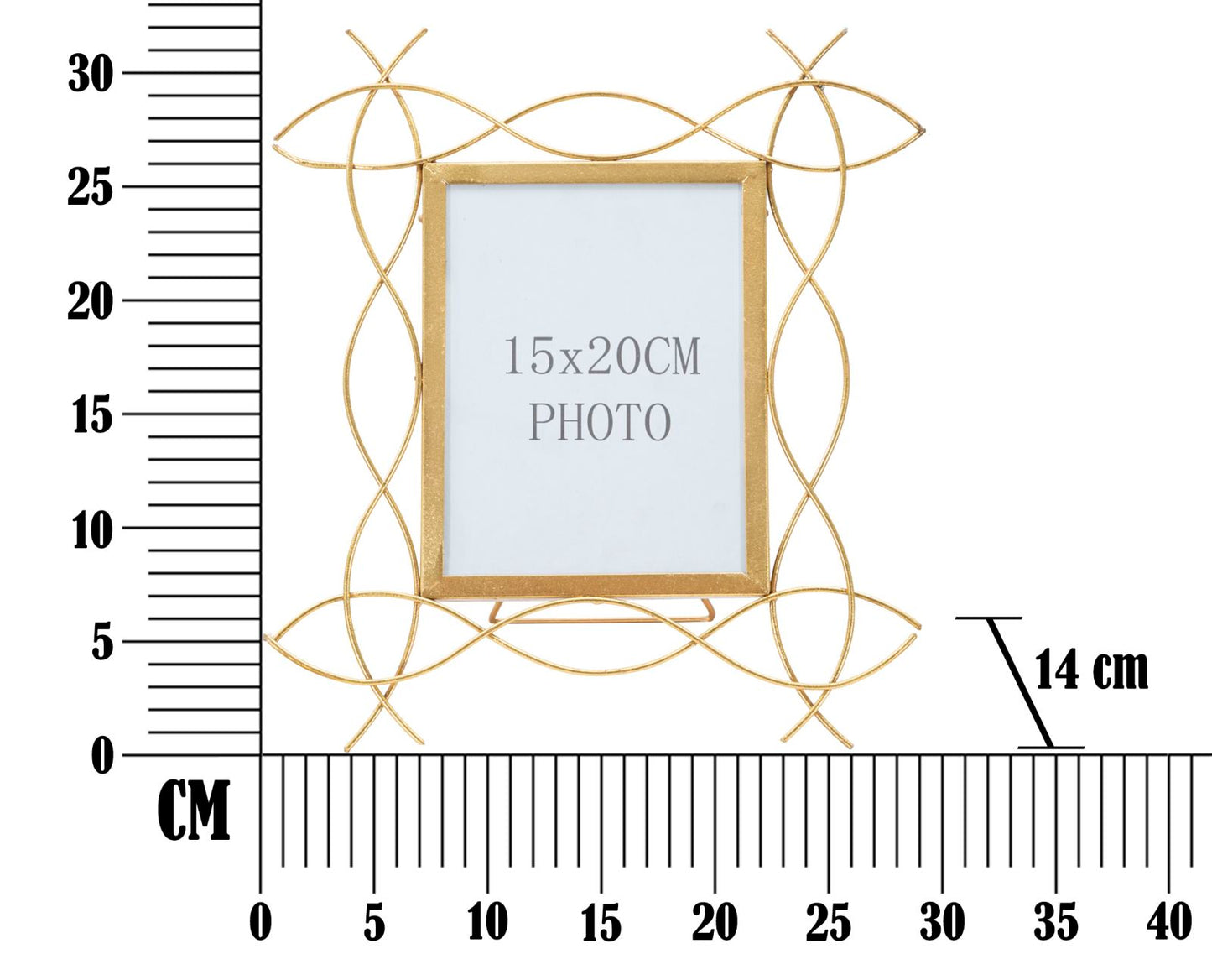 Okvir za fotografije HATTIE 32x29,5x1,4 cm