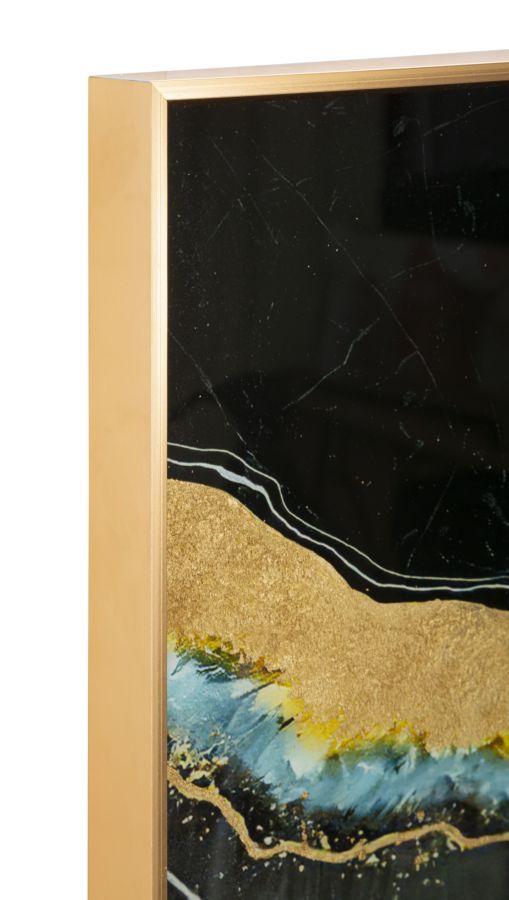Stakleni zidni panel s okvirom darky cm 60x3,5x90