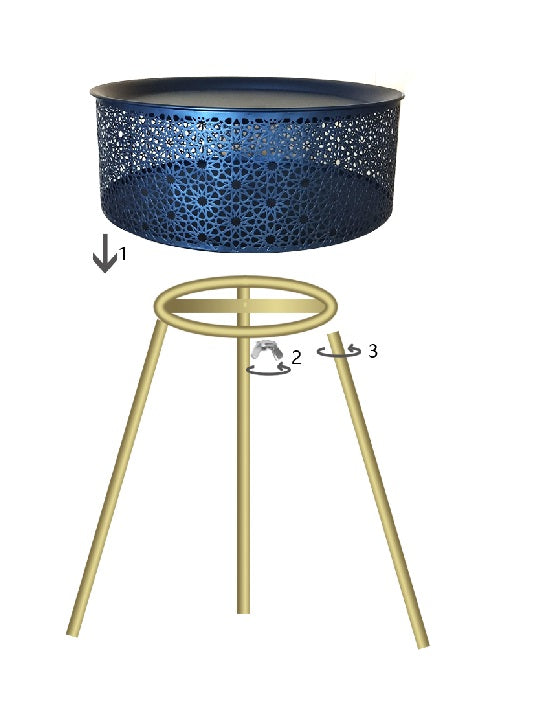 Stol RENATA 50x35x35 cm
