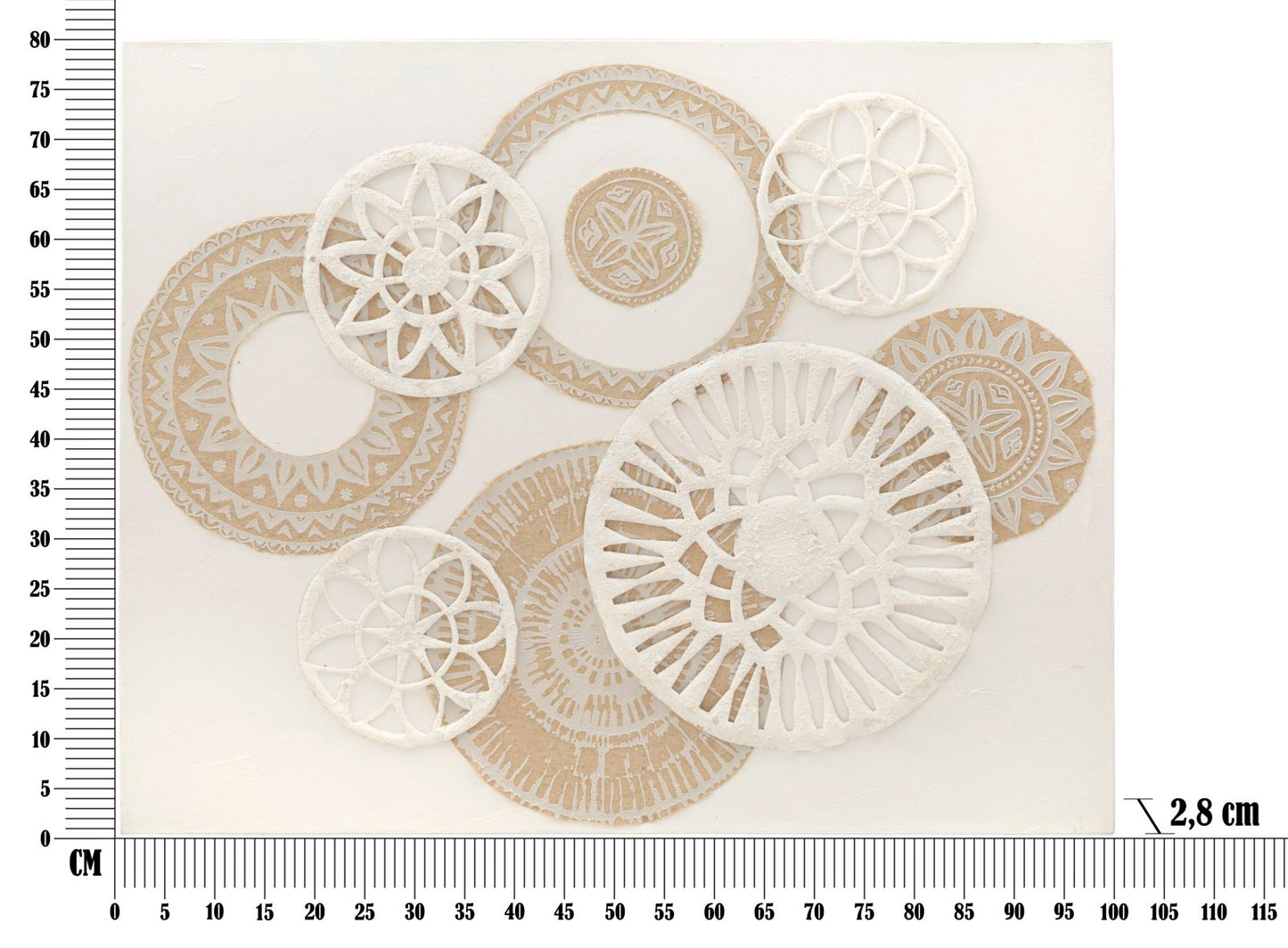 Zidni tisak/slika MELISSA 100x80x2,8 cm