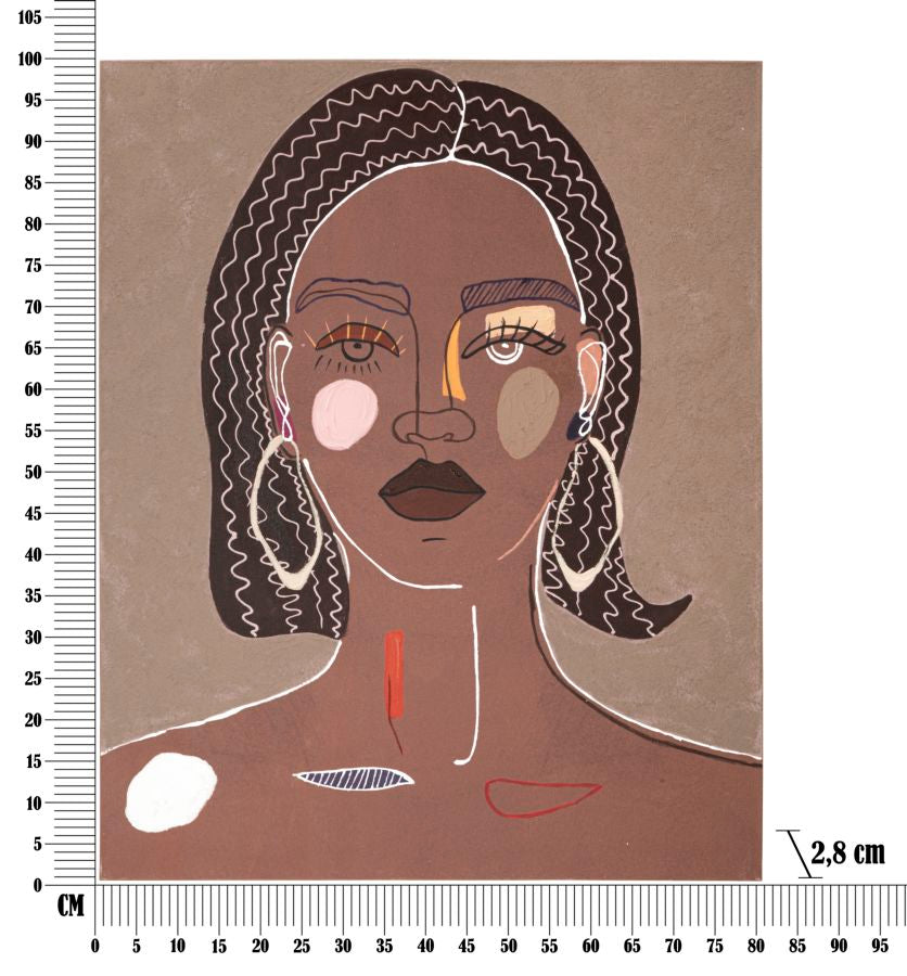 Slika plemena 80x2,8x100 cm