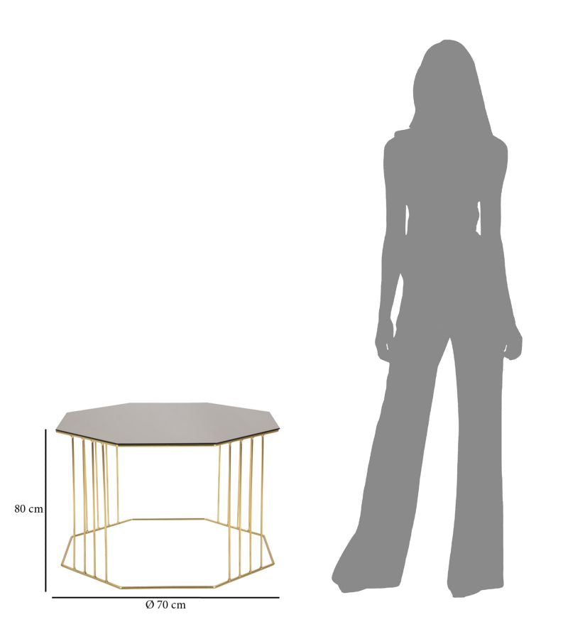 Stol za kavu Octagon Ø 70x45 cm