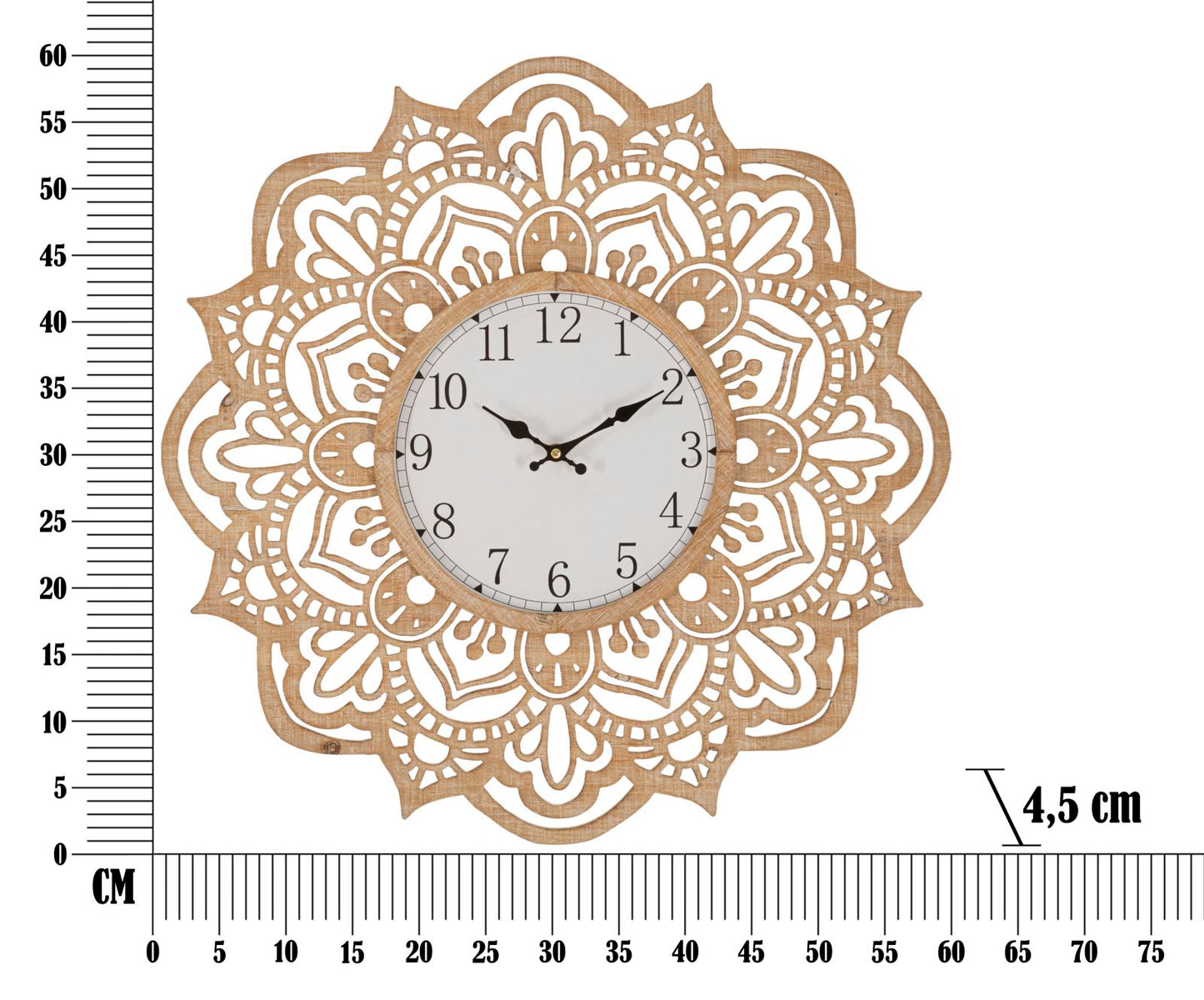 Zidni sat REMI 60x60x4,5 cm