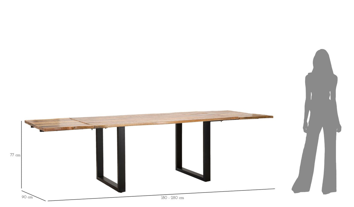 Blagovaonski stol ARIELLE 180x90x77 cm