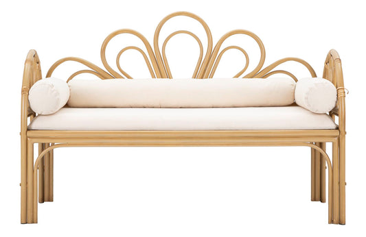 Klupa Panama s jastucima 130x60x90 cm
