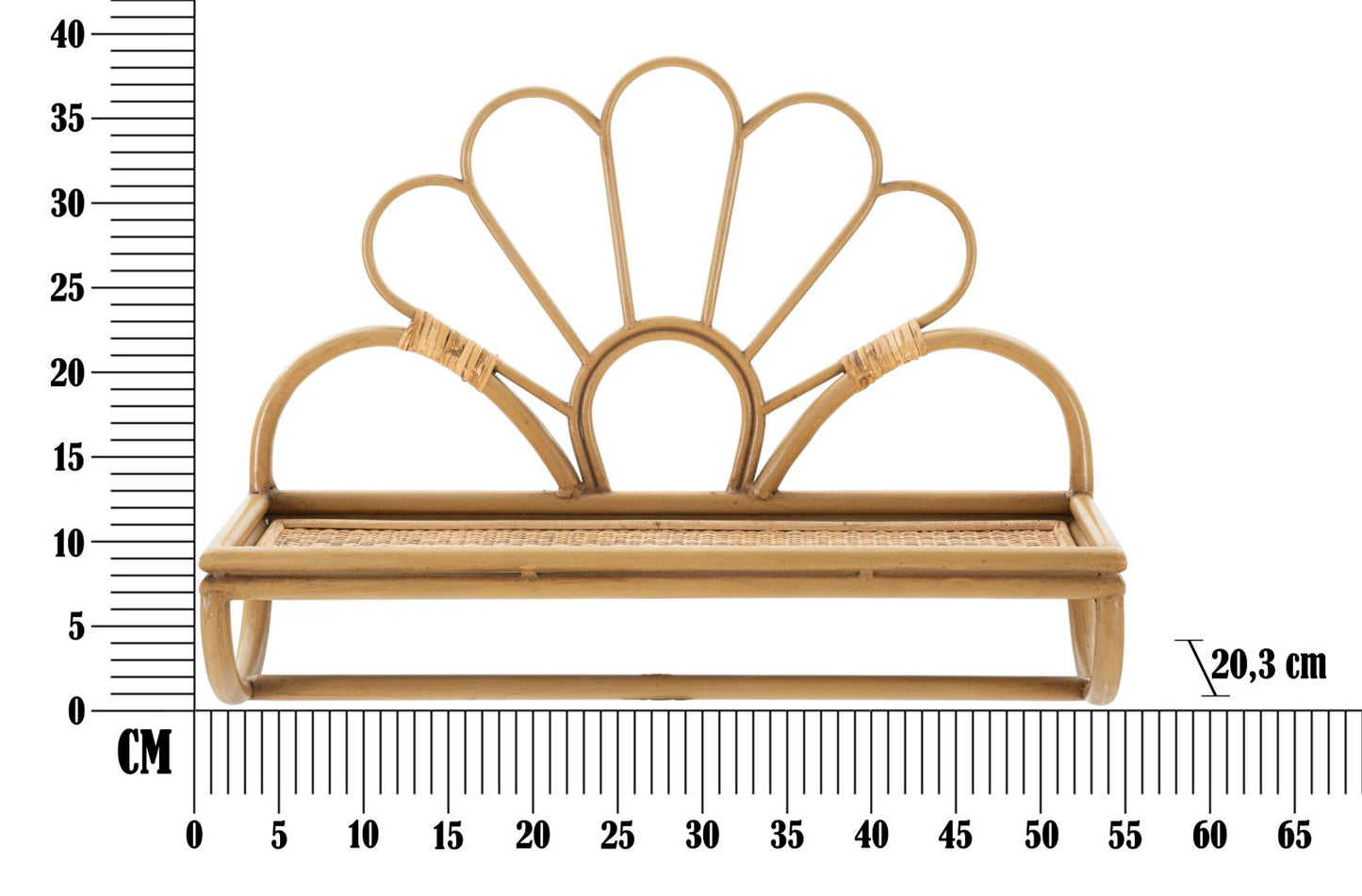 Polica KATIE 39,5x55x20,3 cm