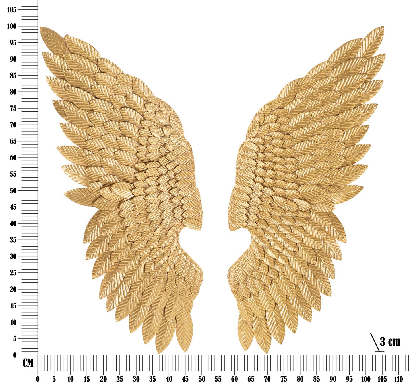 Zidni ukras MARTHA 100x37,5x3 cm