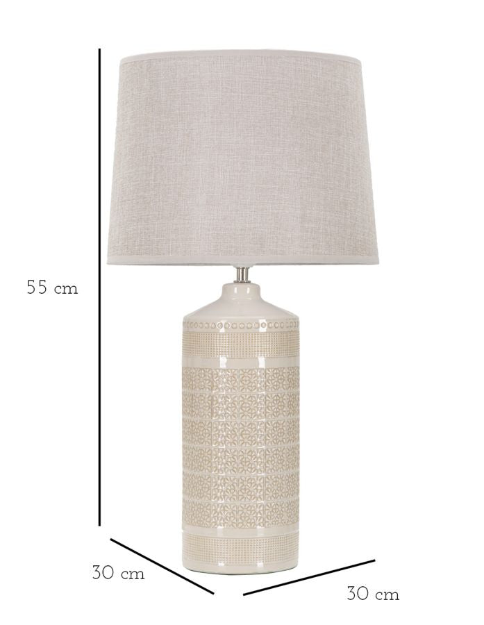Stolna lampa BRIDGET 55x30x30 cm