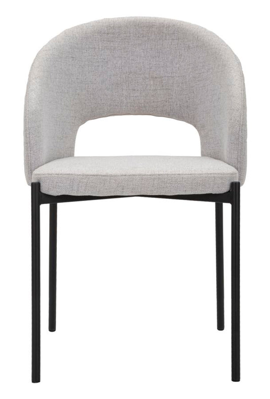 Stolica HELSINKI GREY SET 2 kom cm 51X53X80