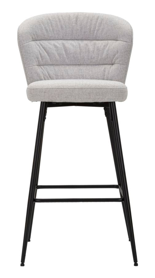 Barska stolica BAR STOOL LOSANNA GREY SET 2 PZ cm 52X59X108
