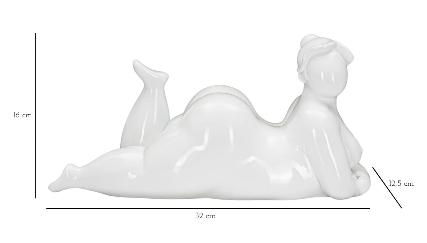 Dekoracija WOMAN YOGA RELAX cm 32X12,5X16