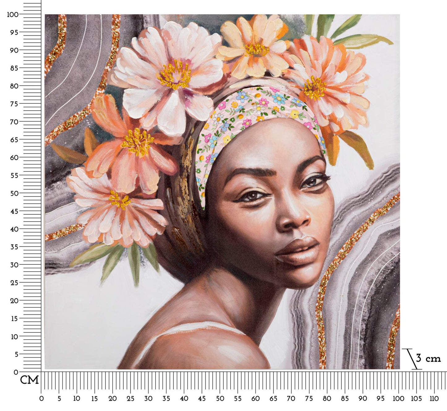 Slika NAOMI -A- cm 100X3X100
