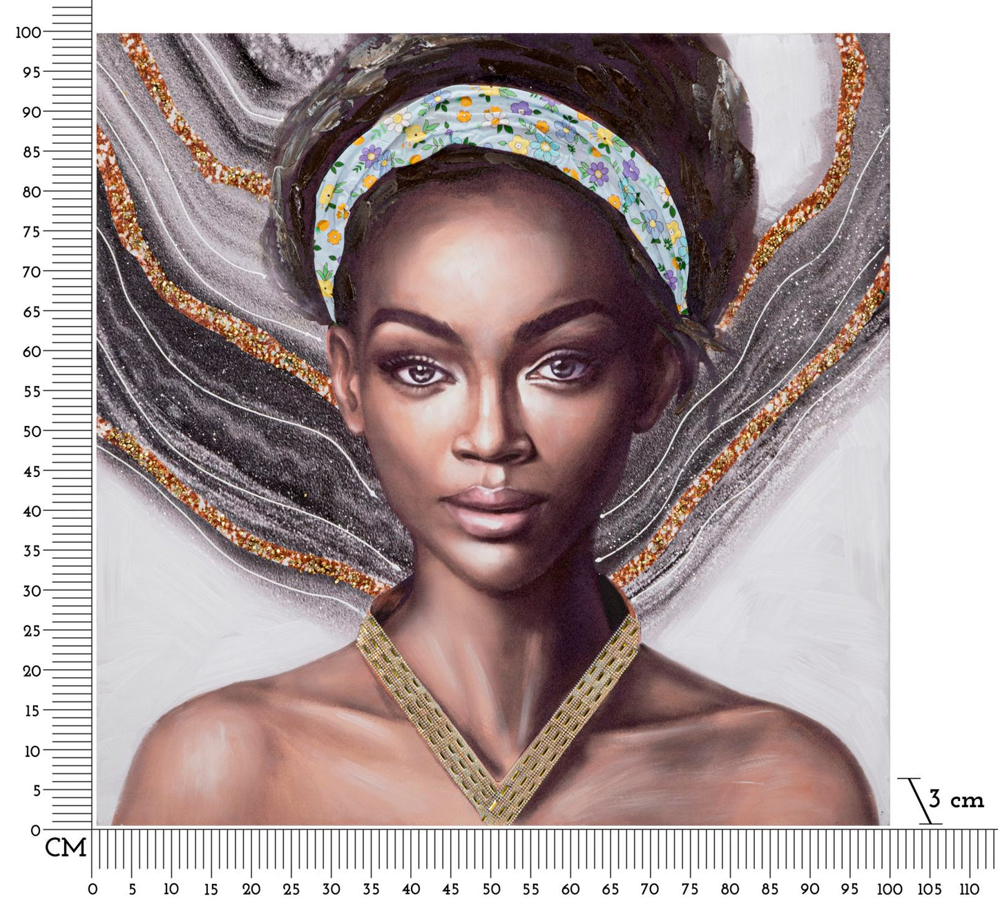 Slika NAOMI -A- cm 100X3X100