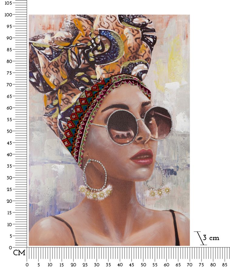 Slika JENNIFER -A- cm 70X3X100