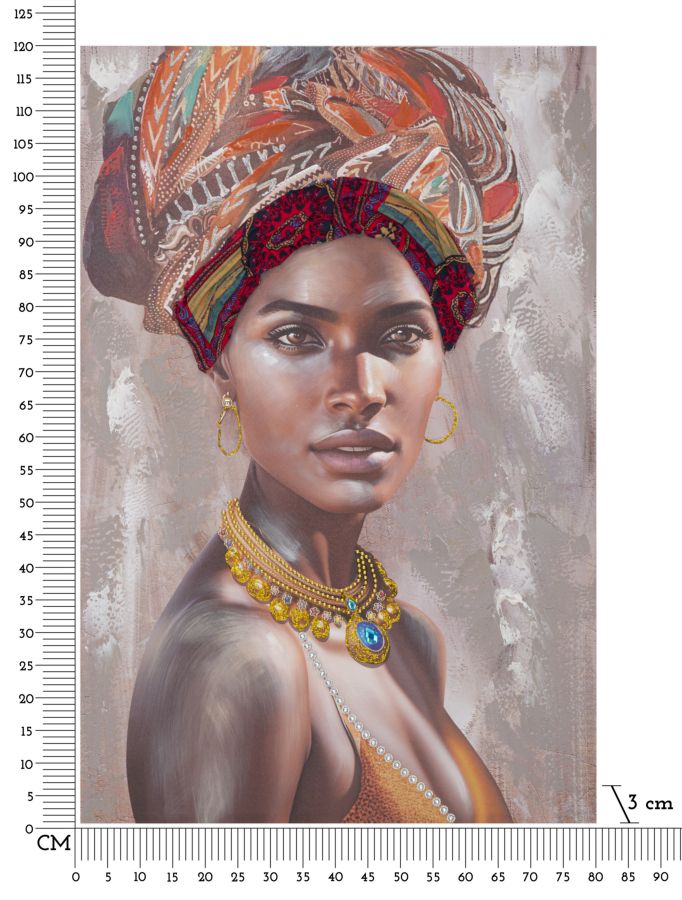 Zidni tisak/slika VANESSA 120x80x3 cm