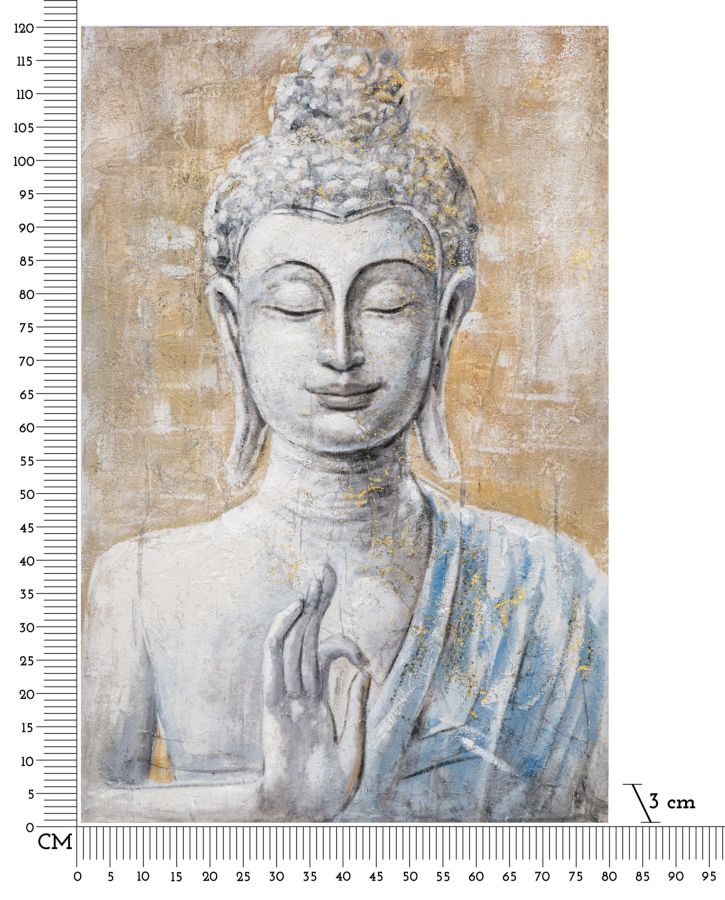 Slika BUDDHA LIGHT -B- cm 80X3X120
