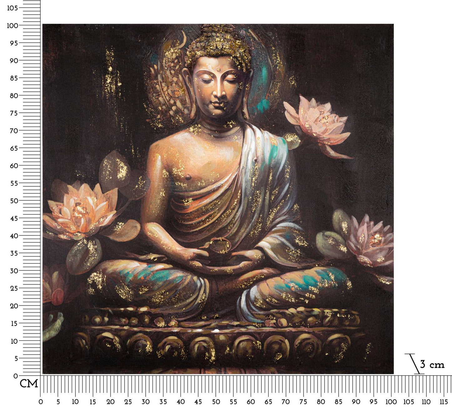 Slika BUDDHA -A- cm 100X3X100