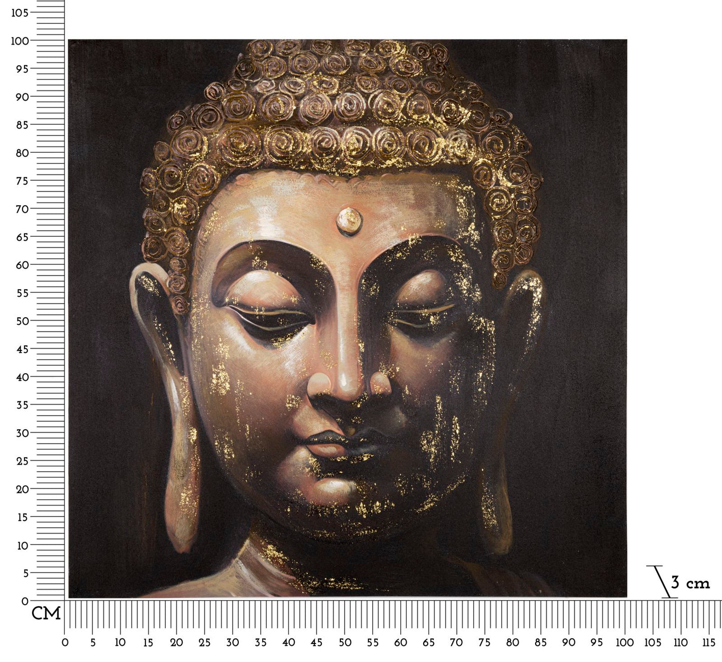 Slika BUDDHA -B- cm 100X3X100
