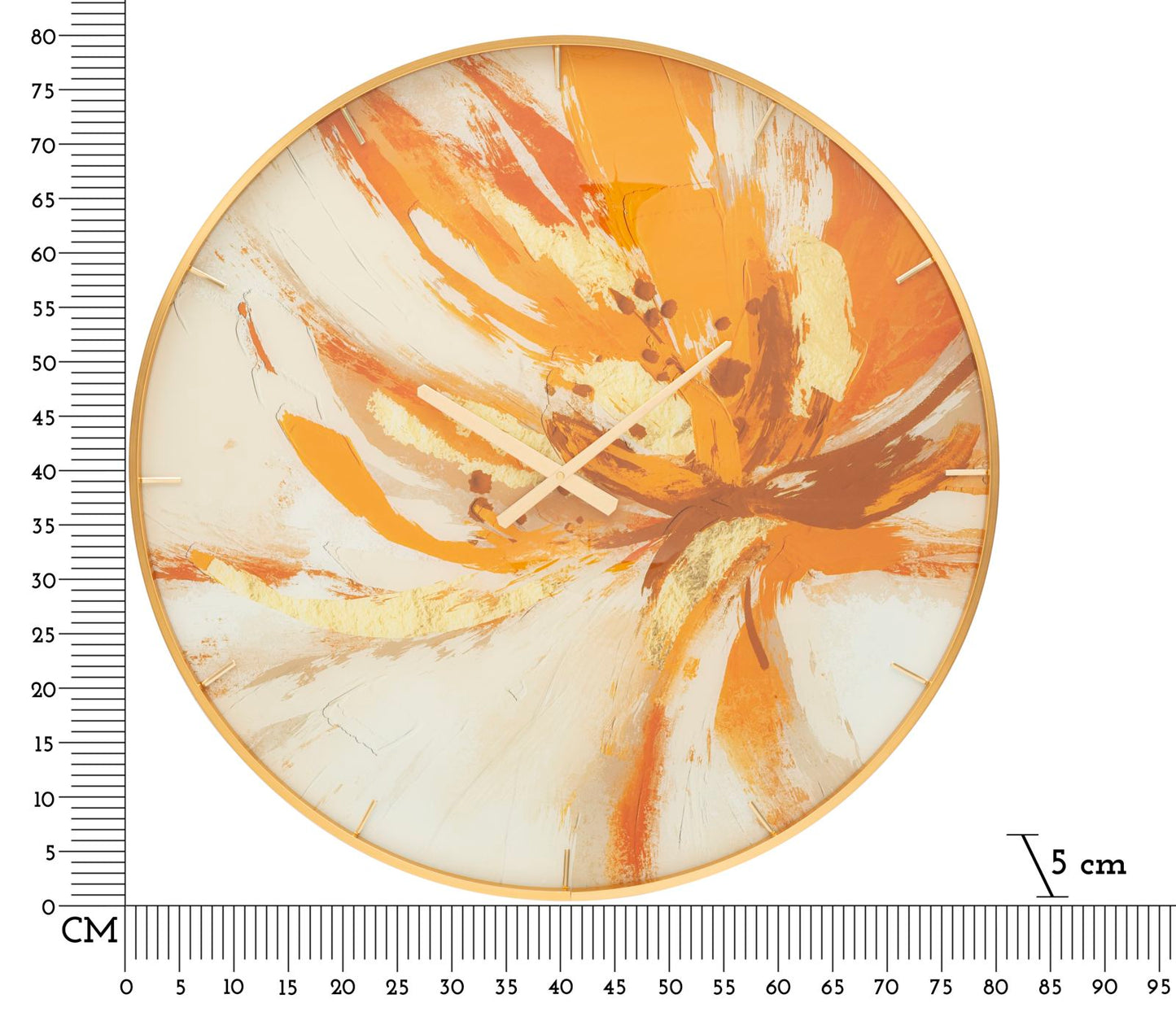 Zidni sat MARIANNA 80x5x5 cm