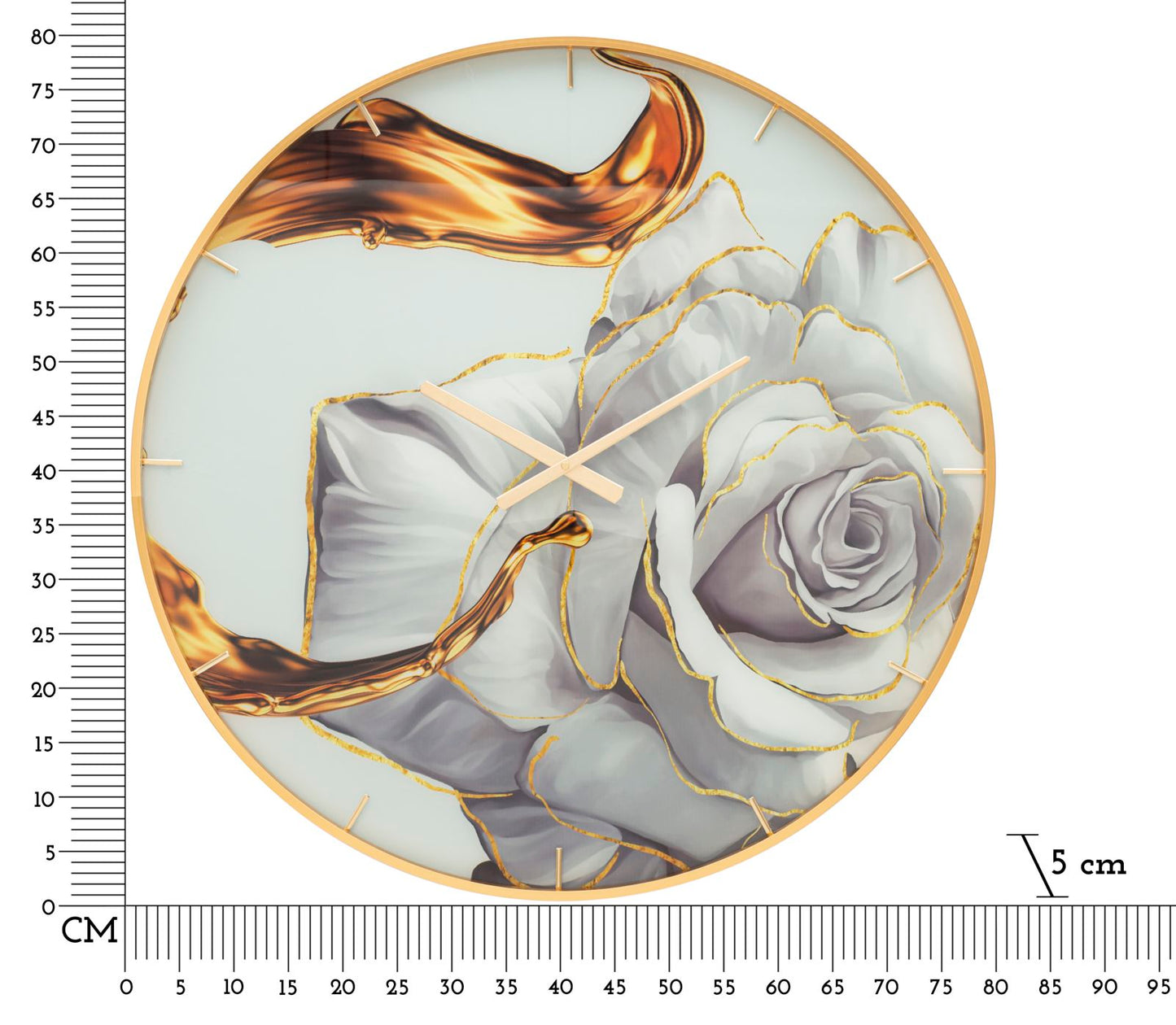 Zidni sat AILEEN 80x5x5 cm