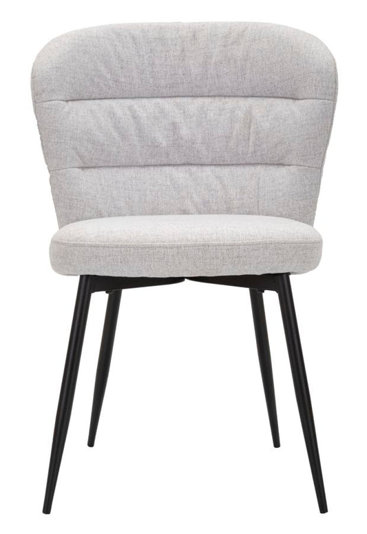Stolica LOSANNA GREY SET 2 PZ cm 58X60,5X85