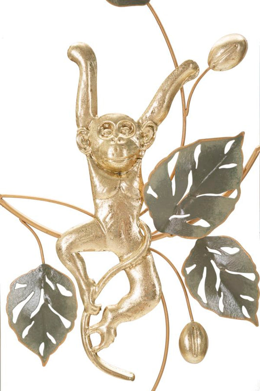 Zidna dekoracija MONKEY 28,6x3,8x74,3 cm