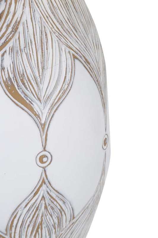 Stolna svjetiljka POLYRESIN OVAL ATENE cm Ø 38X67